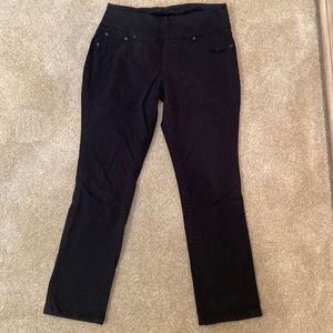 Jag Jeans Peri High Rise Straight Leg twill pants